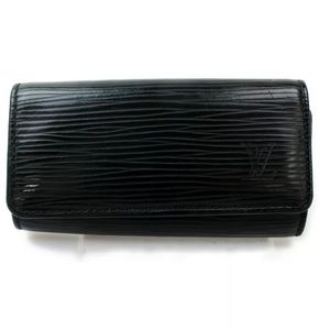 Louis Vuitton Black Epi Multicles 4 Key Case